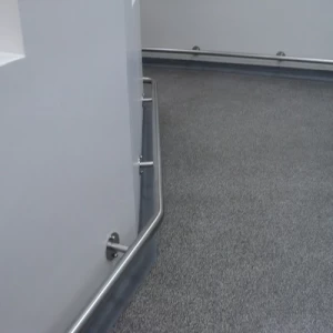 Wall Mount Guardrail Stainless Steel 304, Stopper 2 inches, Height 30 cm | Matkel Store