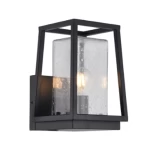 Outdoor Wall Lighting 220-240 Volt, Size 20×25 cm, Black Color
