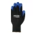Abrasion Resistant Safety Gloves, Abrasion resistant fabric with PVC impact bumpers, Blue/Black Color, size 10 XLarge
