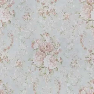 ورق جداري تصميم ورود 10 م × 50 سم لون اخضر فاتح | 5003-GEN