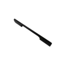 ماسكة خزانة مطبخ ستانلس ستيل مستدير، طول 19.2 سم، لون اسود مات | روائع المطابخ