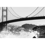 Mural image cities design, Size 366 cm × 254 cm, gray color