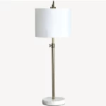 modern Table Lamp, white Color, Dimensions 44x30x70 cm