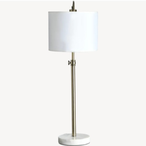 Modern Table Lamp 44x30x70 cm, White Color | Abyat Company