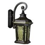 فانوس جداري صغير ، لون أسود، مقاس 40×26 سم