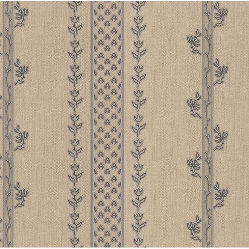 Italian Wallpaper 10m x 1.06m Dark Beige, Model 4753 | Balbaid Decor Company