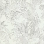 Italian Wallpaper Off White Color Tropical Design, Size 10mx0.70m, Model rc18009
