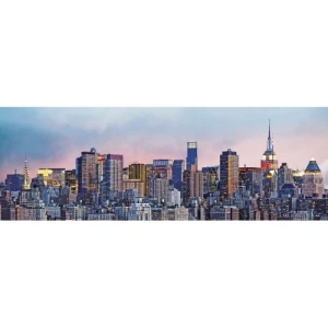 Wall Mural Cities Design 366 cm × 127 cm Blue | Balbaid Decor Company