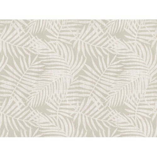 Leaf Patterned Wallpaper 10 m x 0.53 m Beige, Model 300322 | Balbaid Decor Company