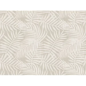 Leaf Patterned Wallpaper 10 m x 0.53 m Beige, Model 300322 | Balbaid Decor Company