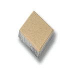 بلاط رصيف انترلوك معين الشكل  براند الارمك  سمك  6 سم اللون تان