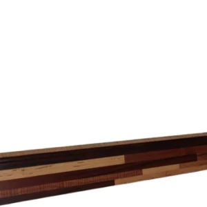 نعلات MDF، أبعاد 2.4م×8سم، لون بني مع بيج، رقم المنتج 108 | 