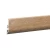 Wooden fiber wall skirting, size 240x4.5x0.8 cm, brown color, model 484709