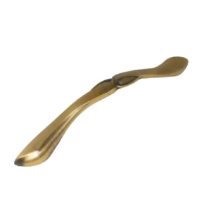 Kitchen Cabinet Handle Curved Shape Gold Color | 