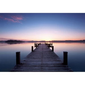 Mural Image Sea Design 366 cm × 254 cm Blue | Balbaid Decor Company