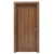 Premium entry door, size 235 x 115 cm, brown color, 6 cm thickness, model TR17