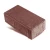 Rectangular Interlock Paver Tile, Al Armak Brand, with Thickness 6 cm Color Brown