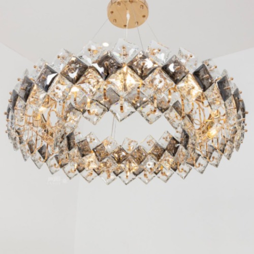 Modern Chandelier 80×100 cm Honey | Gold Color | 48400