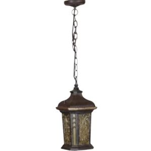 Hanging Lantern 34×18 cm Antique Brown Color | Matkel Store