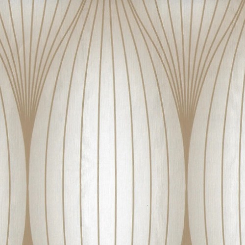Classic Wallpaper Vinyl Sheath 10m x 53cm Beige on White | Luxury line