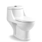 Floor Mounted Water Closets Toilet Seat , White Color, Chinese Round Shape, Size 25 cm