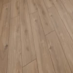 HDF modern wood flooring parquet, thickness 8 mm, brown color, model number 4166