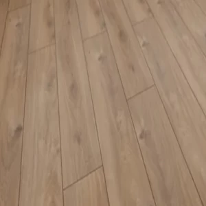 HDF Modern Wood Flooring Parquet 8 mm Thickness, Brown Color, Model 4166 | 