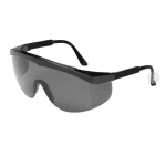 Protective Glasses, Weight 40 gm, Black Color, Material Plastic frame, Scratch-resistant lenses