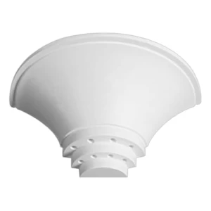 PU Foam Ceiling Frames Length 35 cm Height 17 cm White Color | Zakharef company