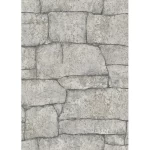 ورق جدران حجري لون بيج شاحب، طول 10 م، عرض 0.53 م، موديل 1029702  