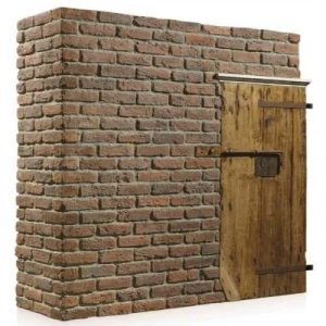 حجر BAROK تركي لون بني سماكة 1 - 1.5 سم سطح طبيعي مقاس 19×5.3 سم | BAROK