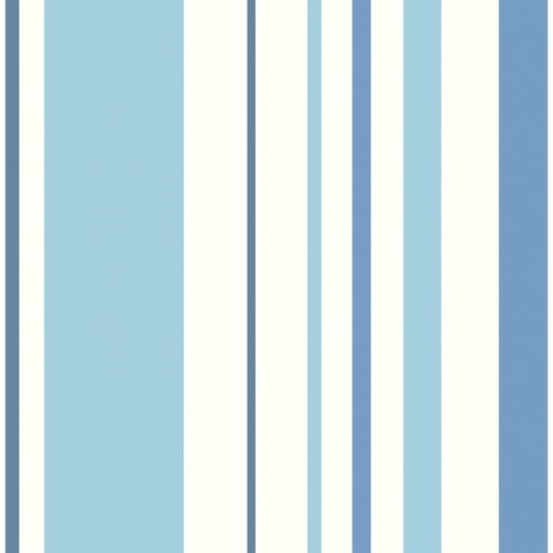 Youth and Children Wallpaper 10m x 0.53m Off White with Blue | Balbaid Decor Company