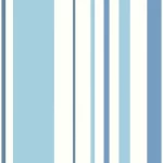 Youth and children wallpaper, off white with blue color, length 10 m, width 0.53 m, model GK8813 