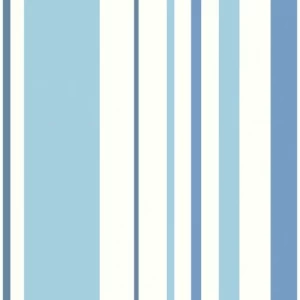 Youth and Children Wallpaper 10m x 0.53m Off White with Blue | Balbaid Decor Company