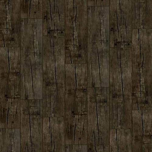 UP Vinyl Floor Tiles 3mm Thickness, 184x950mm, Dark Brown | UP