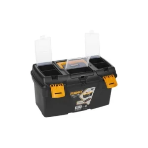 Plastic Tool Box 432 x 250 x 238 mm Black | Est.Salama Trading Tools&Hardware