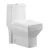 Floor Mounted Water Closet Toilet , White Color, Chinese Square Shape, Size 25 cm