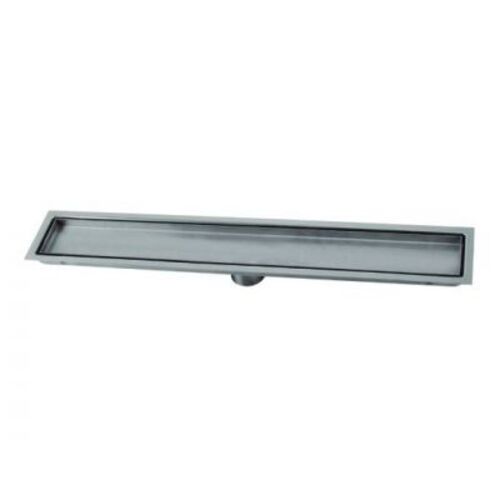 صفاية صرف للحمام، حجم 60×10 سم، لون كروم | N67.503