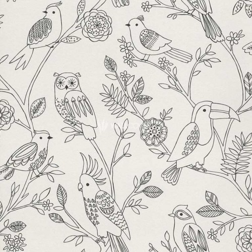 German Wallpaper Youth and Children 10m x 0.53m Pale Beige, Model 292909 | Balbaid Decor Company