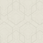 ورق حائطي مودرن طول 15.6 م، عرض 106 سم، لون بيج 