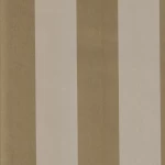 ورق حائط تصميم مقلم، لون بني مع ذهبي، مقاس 10 م×53 سم