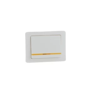 Single Heater Switch 7 × 7 cm White Color | Q1