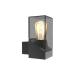 TELENO Wall Light E27 Without Bulb, Dimensions 250×135×85 mm, Gray