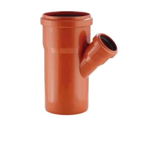 Tee Y Reducer UPVC Size 160x110 mm Orange | Chanal Company for investments