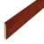 Wooden Skirting, Size 240x8 Cm, Reddish Brown Color, Model 3009