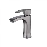 Lined Lima Bathroom Faucet  , Grey Color 