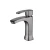 Lined Lima Bathroom Faucet  , Grey Color 