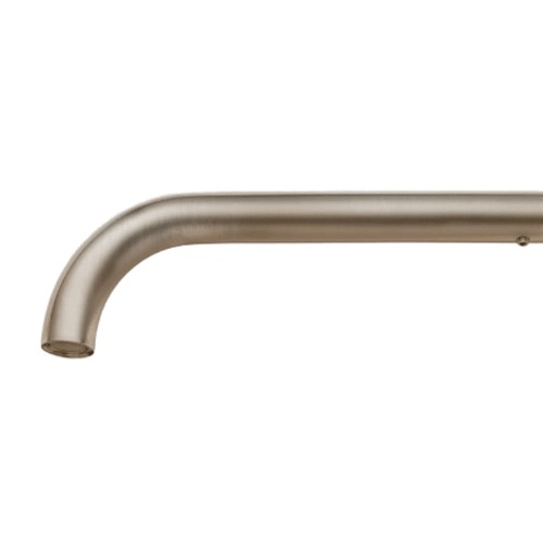 Medium Wall Washbasin Faucet 25×8×7 cm Matte Nickel | Hatch Company
