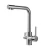 Three Lines With Waterproof Line Sink Mixer , Chrome Matte Color
