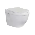 Wall Hung Western Toilet Size 18-23 cm, White Color